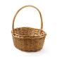 Oval Wicker Gift Baskets W/ Handle (18"x14"x7 1/2")